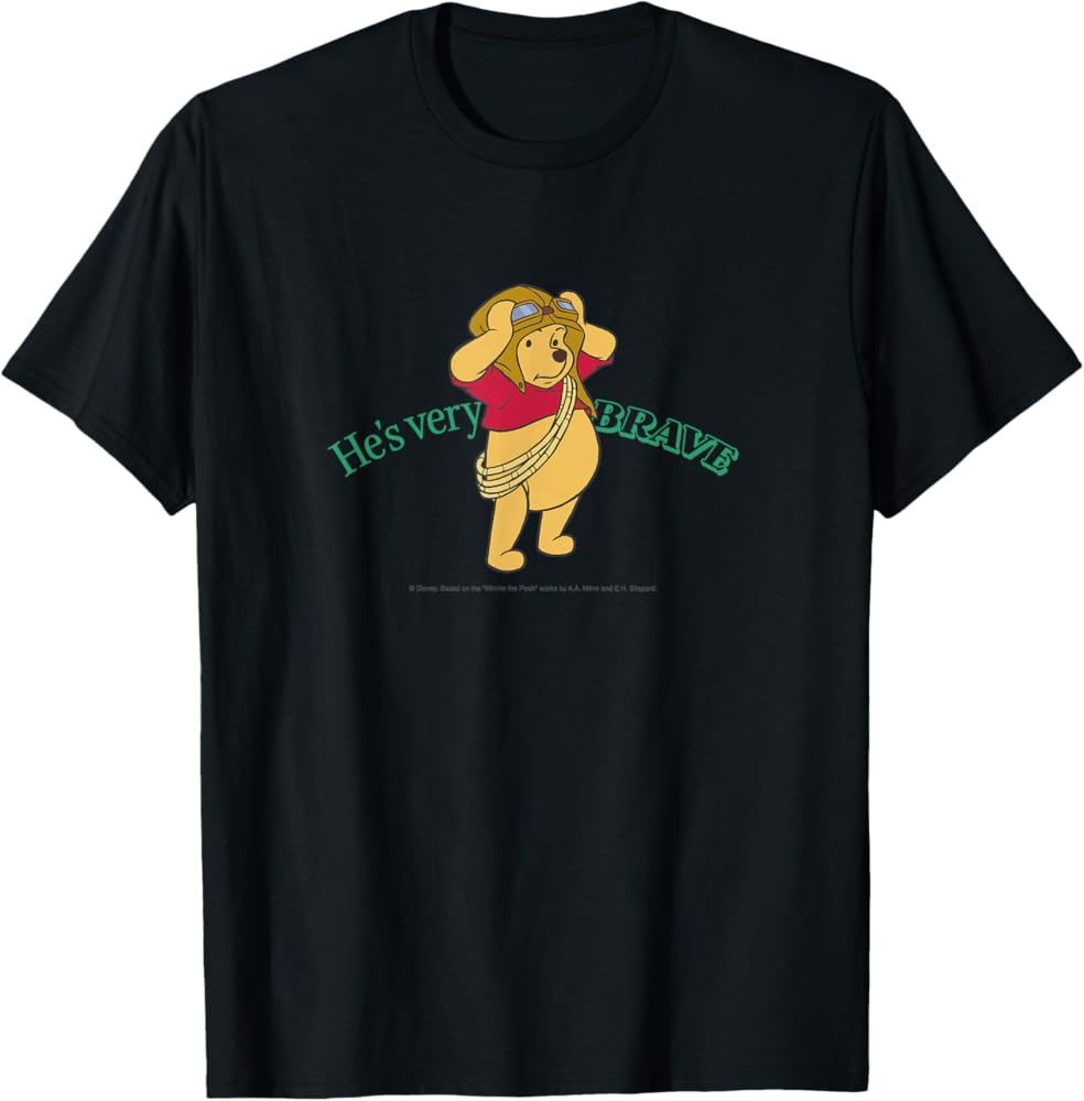 Amazon | くまのプーさん WINNIE THE POOH プー Tシャツ | Tシャツ